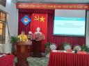 Hình 6 Đông chí Bùi Hương trình bày tham luận hoạt động đội.jpg - 